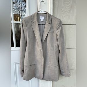 Club Monaco light gray blazer